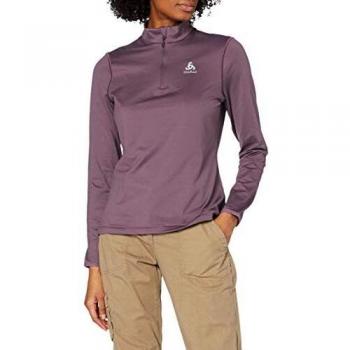 Odlo Midlayer 1/2 Zip ALAGNA Pull-Over Femme, Violet, XL