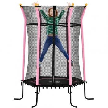 HOMCOM Kindertrampolin 163,5 cm – Belastbarkeit bis 50 kg