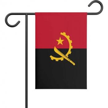 Angola National Flag – 12.6 x 18.7, Polyester, Full Color, Double Print