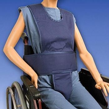 Unterkörper-Weste mit Perinealfixierung und Trägern