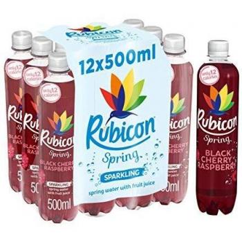 RUBICON Low-Cal Black Cherry Raspberry Sparkling Water