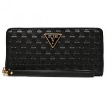 Guess Women's Black Cardholder with Multiple Compartments