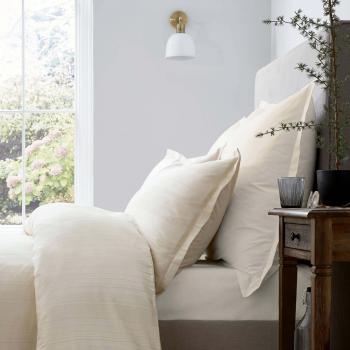 Seren Kingsize Satin Duvet Cover – Cream