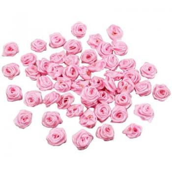 Fleurs décoratives en mousse satinée