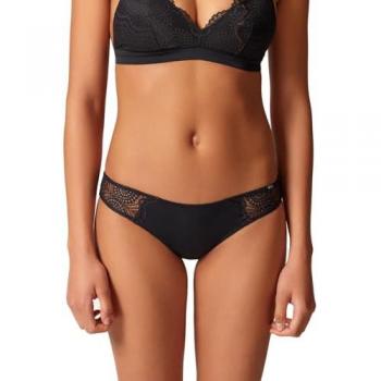 Skiny Damen String, Schwarz, Größe 42