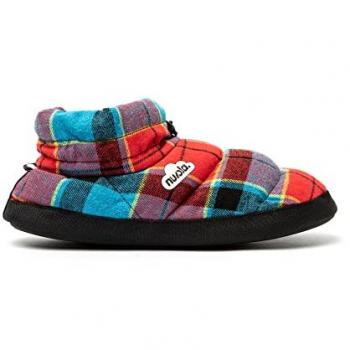 NordicNook Red & Blue Men’s Home Slippers (EU 26‑27)