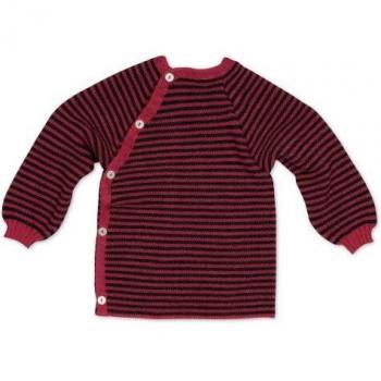 Reiff Ringelschlüttli 74/80 Rosa‑Fels – exklusiv von Wollbody®