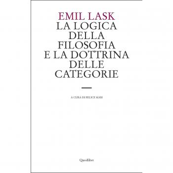 La logica della filosofia e la dottrina delle categorie. Uno studio sull'ambito di sovranità della forma logica