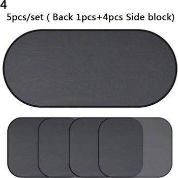 5pcs Car Window UV Mesh Shade Cover Set