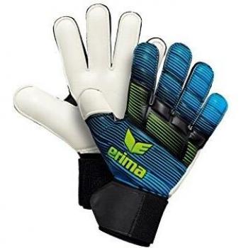 ERIMA Match RF SKINATOR Torwart-Handschuhe, Farbe Curacao/Green Gecko, Größe 7 (ID 7221806)