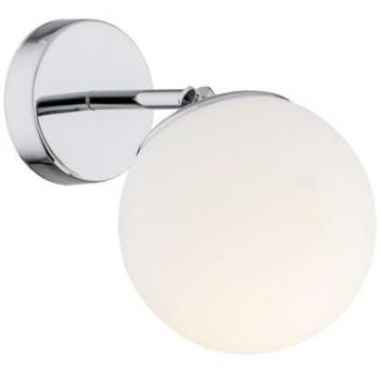 Argon Satelite Outdoor Glow Ball Lamp, Opal Matte Chrome IP44