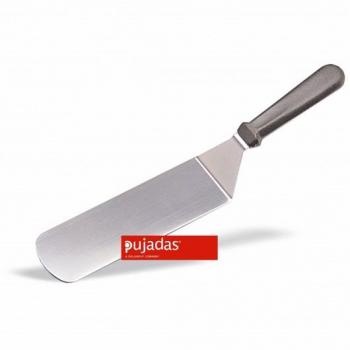 Spatule inox pliable 38 cm, manche ABS – modèle Pujadas