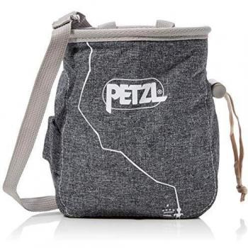 Adult Saka Chalk Bag – Gray, Petzl Unisex Edition