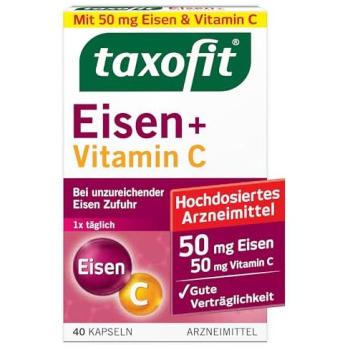 TAXOFIT Eisen + C 40 Kapseln