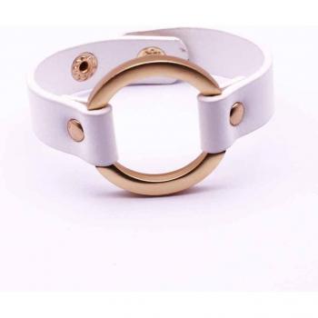 D&D Leather Charm Bracelet for Women with Adjustable Wrap