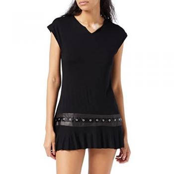 Twilight Thorn Mini Dress – Black – 3XL