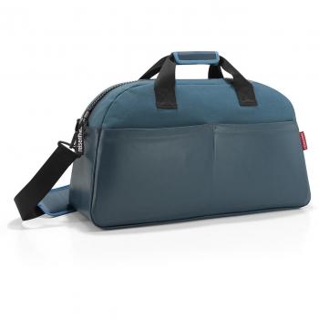 Reisetasche Overnighter 45 l – Blau, Canvas‑Material