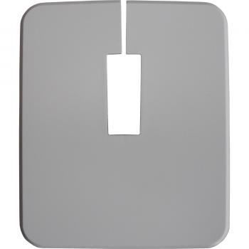 K12 Kunststoff Heizkörperrosette, 138 x 115 mm, Farbe: weiß