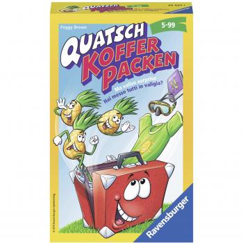 Ravensburger Spieleverlag: Quatsch Koffer Packen – Tragbares Spiel