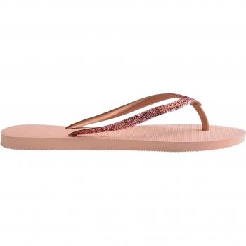 Chanclas Surf Havaianas Slim Platform Rosa 39/40