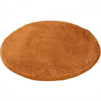 Badematte Kleine Wolke „RELAX“ Gr. 41 – braun (Rost), H:30 mm, Polyacryl