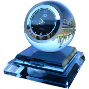 Crystal Air Freshener Clock for Cars