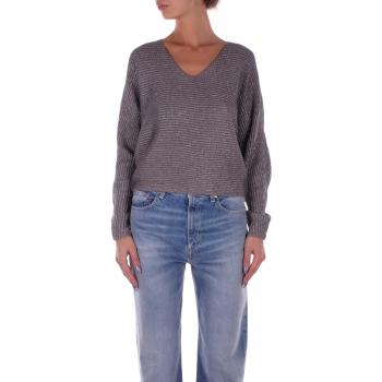 Maglia Donna RALPH LAUREN Argento Ruleah pullover manica lunga
