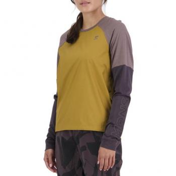 Mons Royale Maglia a Maniche Lunghe Donna Tarn Merino Wind