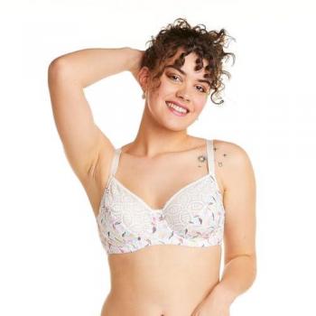 Soutien-gorge confort haut de gamme, couleur neutre