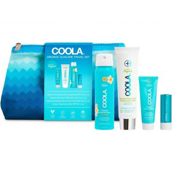 Coola Pack Protection UV 4‑Ensemble – Spray et Crèmes