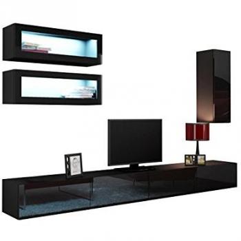 Étagère de Salon Charlotte Noir