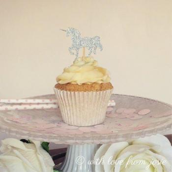 Unicorn Ocean-themed Cupcake Toppers