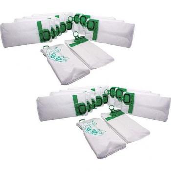 Microfibra VHBW 20x, Sostituzione Vorwerk FP140/150 – Colore Bianco/Verde