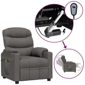 VieXL Massage Chair électrique – Gris Foncé Tissu