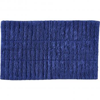 Tapis de bain Zone Denmark Tiles Indigo Blue