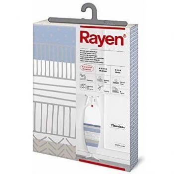 Universal Clip-On Ironing Table Protector – 130×47 cm (White, Gray, Blue)