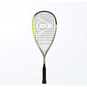 Dunlop Sports Junior-Squashschläger Hyperfibre XT – Gelb/Silber 2024 Modell
