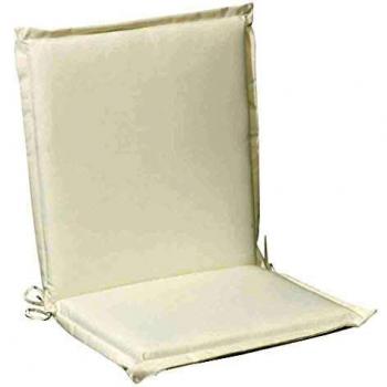 Cojín para Sillón Bajo Desenfundable Papillon 95x52x5 cm Beige