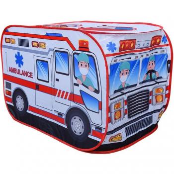 Folding Pop-Up Police Bus Tent
