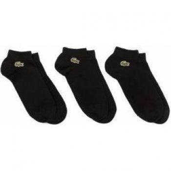 Lacoste pack de calcetines deportivos negros (3 pares)