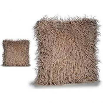 Coussin 45 × 1 × 45 cm en cuir synthétique – modèle S3602800 de Gift Decor