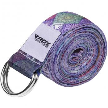RDX F9 Cinghia Yoga in Cotone con Anello di Ferro e Fibbia Anti‑Scivolo