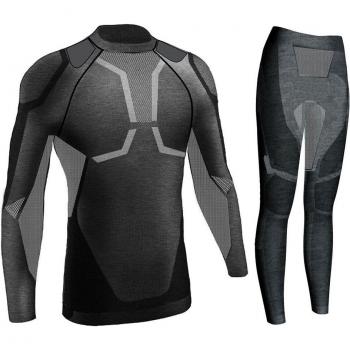 Set Sport Noir YOOY – Survêtement à Compression
