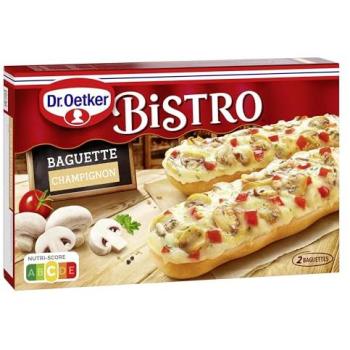 Oetker Champignon Baguette – Schnellzubereitung