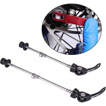 Brochette de vélo dégagement rapide noir 100/135mm