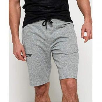 Grau melierte Core Sport Shorts für Frauen – Superdry, Größe S