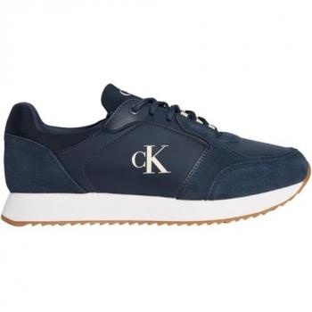 Calvin Klein Jeans Dunkelblaue Retro Sneakers