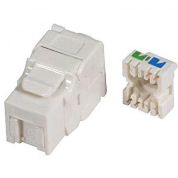 RJ45 Frutto Keystone Cat6A Tappato