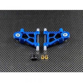 GPM Tamiya TT-02 Front Lower Arm Aluminium Upgrade 1 Pr Blue