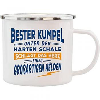 HTI-Living Emaille Tasse Echter Kerl